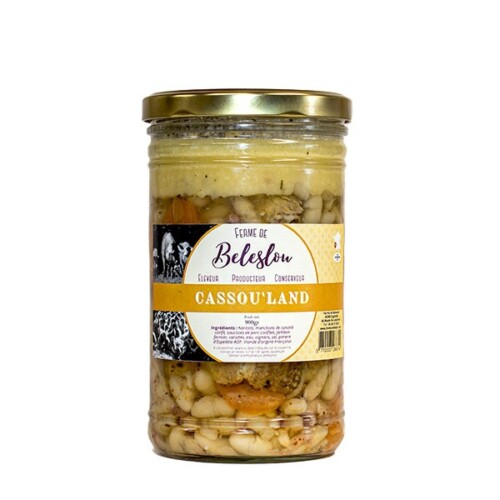 Cassoulet Landais de la ferme de Beleslou