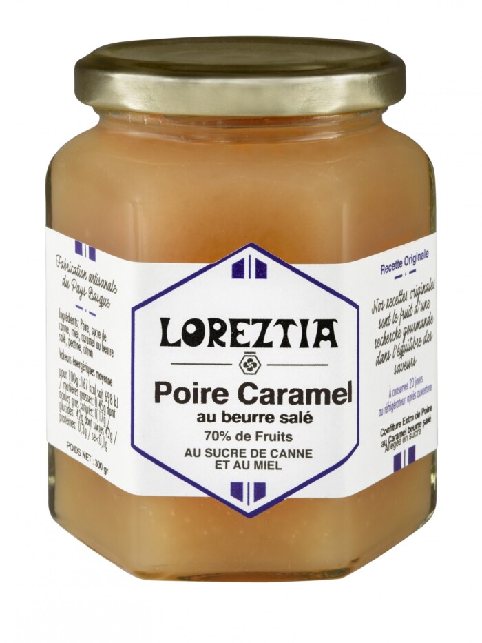 Confiture poire caramel
